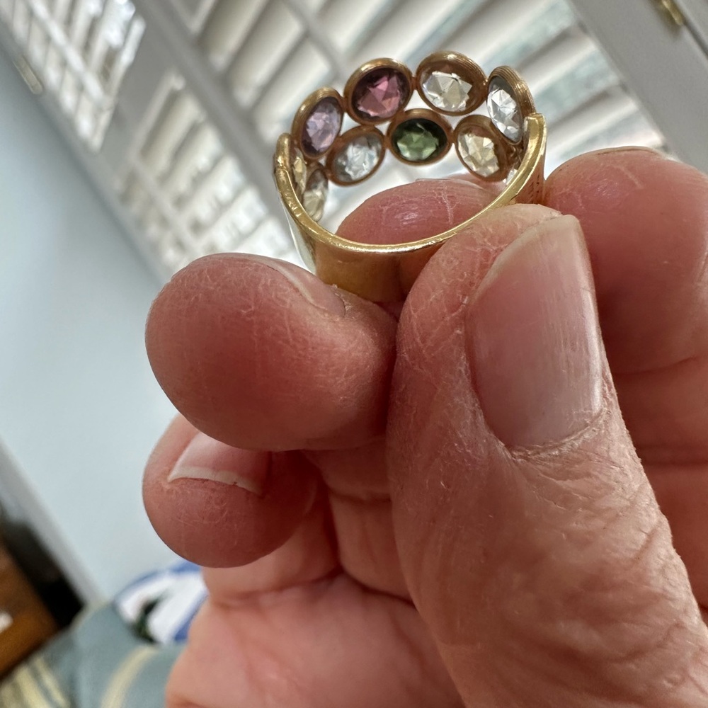 Marco Bicego 18k Gold ring with gemstones - Picture 11 of 11